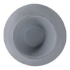 Decorative Bowl | Tapered Pedestal Base | 12" Light Blue Terracotta