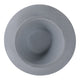Decorative Bowl | Tapered Pedestal Base | 12" Light Blue Terracotta