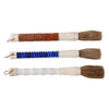 Decorative Set of 3 Jade Style Calligraphy Brushes | Stone Ivory Blue Brown