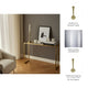 Decorative Taper Candle Holder | Classic Gold Metal Stacked Design 11"