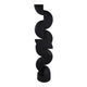 58" Tall Abstract Sculpture, Geometric Floor Standing, Black Mango Wo