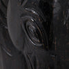 Elegant Trojan Horse Head Figurine | Antique Style Black Wood | 16"