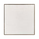 Square Minimalist Wall Art Decor | 30 x 30 | Ivory Pattern and Brown Frame SBH-22652