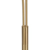 2 Piece Table & Floor Lamp Set | Double Glass Globe | Modern Style