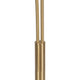 2 Piece Table & Floor Lamp Set | Double Glass Globe | Modern Style