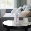 Luster Mushroom Table Lamp Set of 2 | Contemporary Glossy Glass Finish