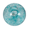 Spotted Mushroom Accent Table Lamp | 11" Seafoam Aqua Green Glass