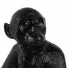 Decorative Monkey Table Lamp with Lightbulb | 20" | Black Texture Resin