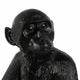 Decorative Monkey Table Lamp with Lightbulb | 20" | Black Texture Resin