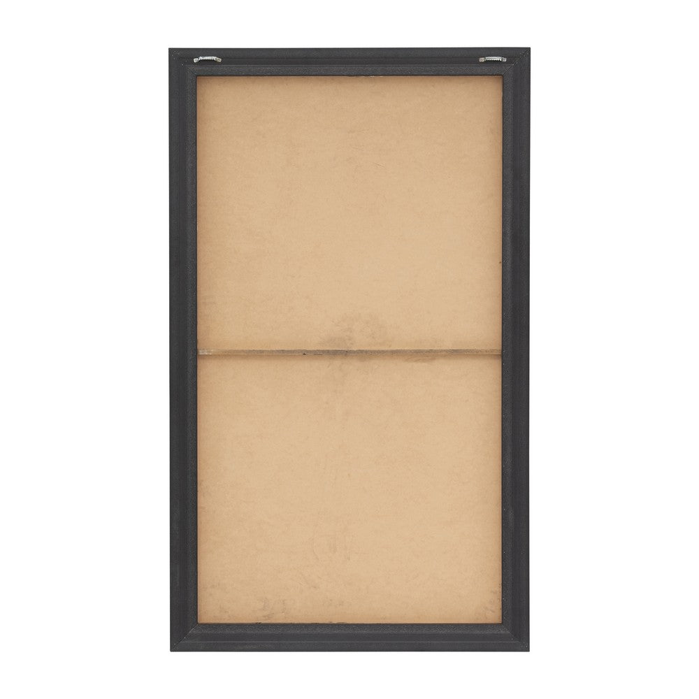 Deep Thought Abstract Face Wall Art | 36x59 White | Gold Stroke Accent