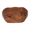 Decorative Bowl Candle with 4 Wick | Vanilla Scented | 10" Oval | Brown