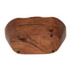 Decorative Bowl Candle with 4 Wick | Vanilla Scented | 10" Oval | Brown