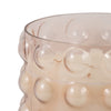 5 Wick Candle | 102oz Scented Wax | 3D Bubble Accent | 9" Luxe Blush Pink