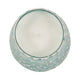 Scented Candle with Mosaic Pattern Holder | Blue & White Glass | Coastal SBH-80293-03