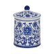 Scented Candle with Lid | Classic Chinoiserie Blue & White Ceramic