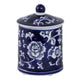 Scented Candle w Lidded Holder | Classic Chinoiserie Blue White Ceramic