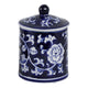 Scented Candle w Lidded Holder | Classic Chinoiserie Blue White Ceramic