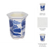 Nyx 6oz Sage Candle | Chinoiserie Landscape Motifs | Blue-White Ceramic