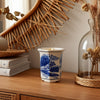 Nyx 6oz Sage Candle | Chinoiserie Landscape Motifs | Blue-White Ceramic