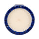 Tibi Fluted Chinoiserie Candle | 7oz Jasmine Scented | Blue-White Ceramic