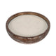 Pine Scented Bowl Candle | Handcrafted Gold & Gray Terracotta 12"