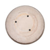 Pine Scented Bowl Candle | Handcrafted Gold & Gray Terracotta 12"