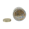 Rhea Jasmine Scented Candle with Lid | Gold-Blue Speckled Glass 9"