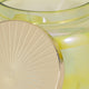 Lidded Candle with 23oz Verbena Scented Wax | 5" Luster Green | Gold