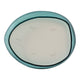 61oz Candle | Wood Sage & Sea Salt Scent | Coastal Blue Glass Bowl 10"