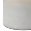 Decorative Jasmine Scented Candle | Clear Frosted Glass | Quality Wax