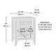 Shoal Creek Nightstand W/drawer Jw 3a
