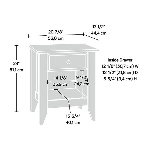 Shoal Creek Nightstand W/drawer Olo 3a
