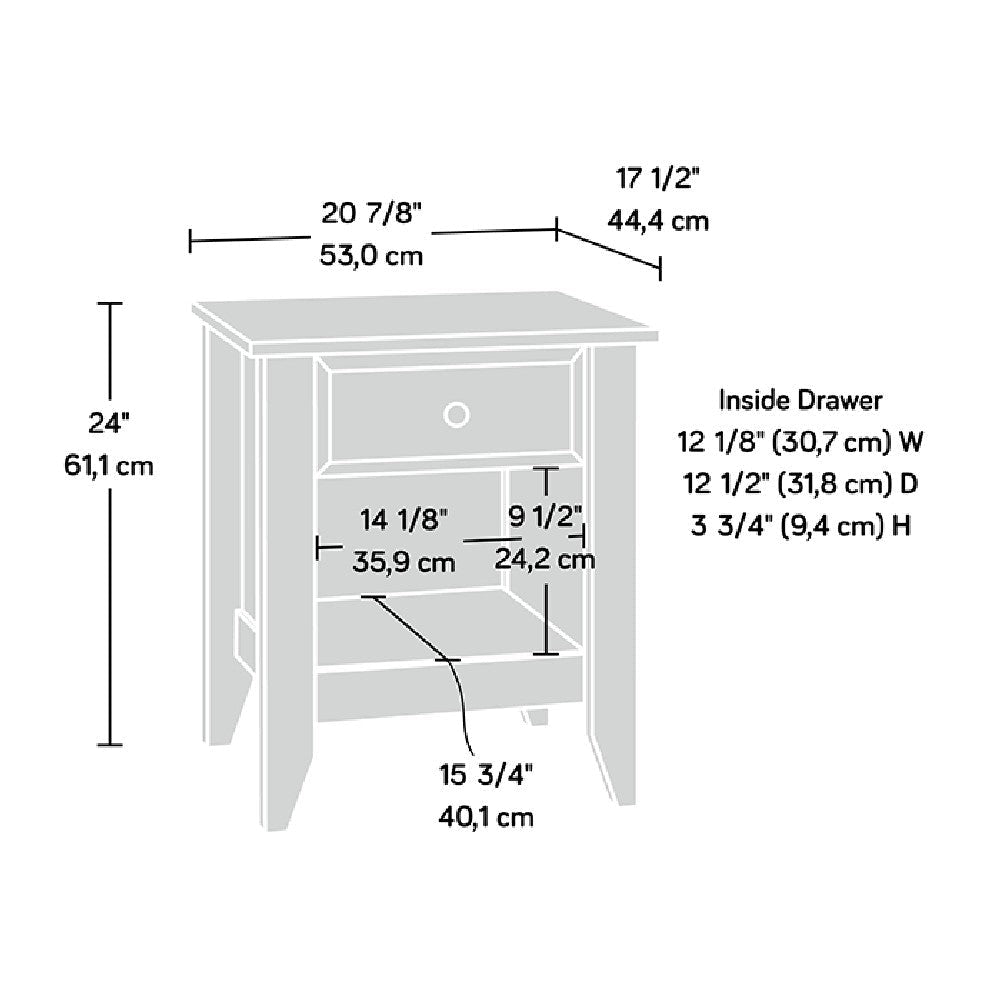 Shoal Creek Nightstand W/drawer Olo 3a