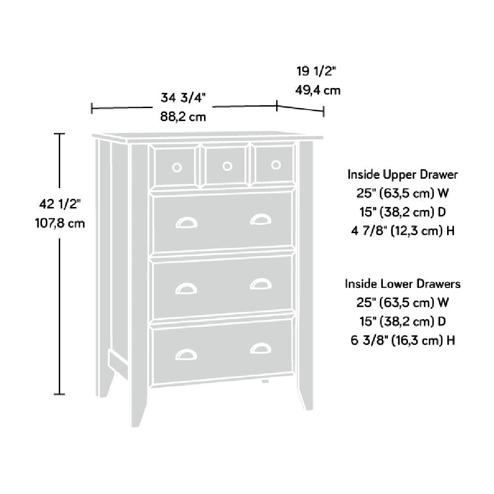 Shoal Creek 4-Drawer Chest Glw