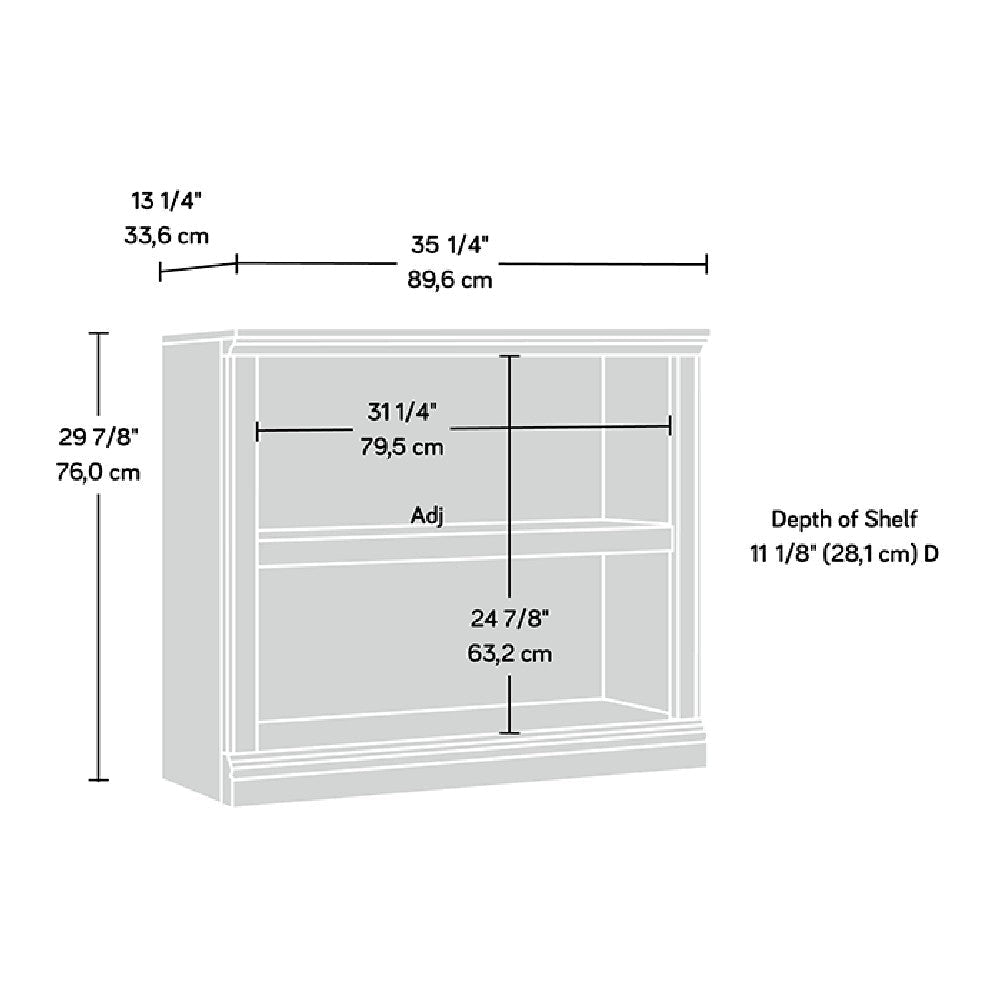 2-Shelf Bookcase Esb 3a