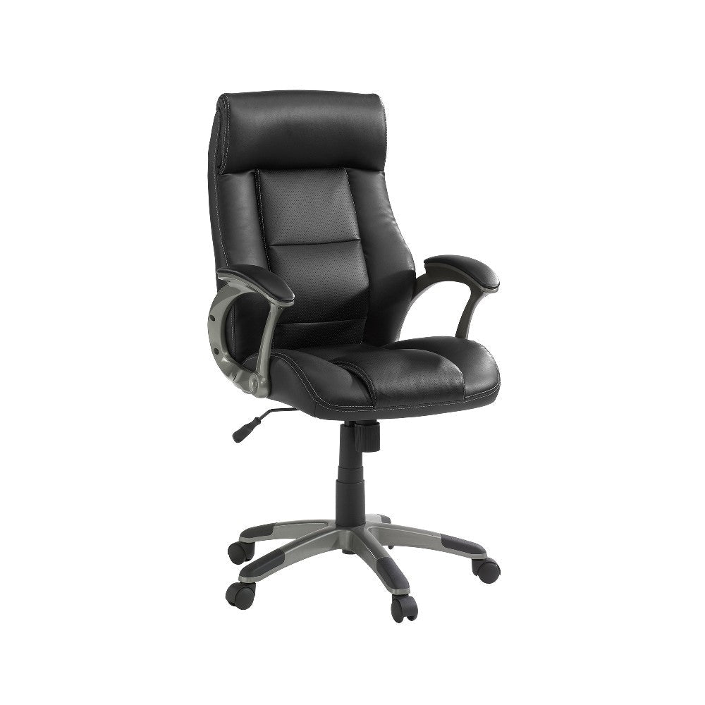 Gruga Manager Chair Leather Black Disc SDR-414348