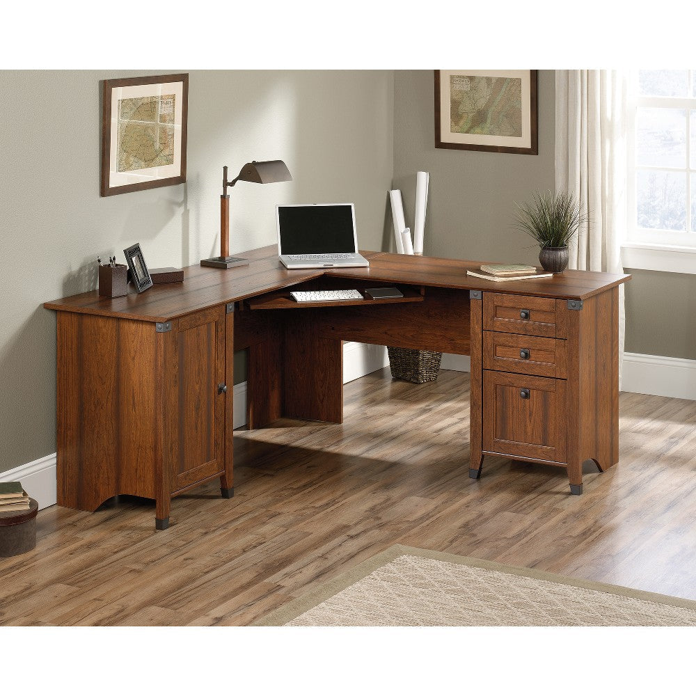 Carson Forge Corner L-Desk Wc/mic A2 SDR-416969