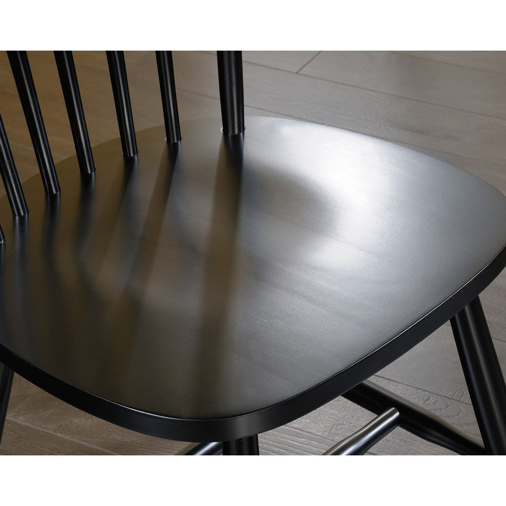 New Grange Spindle Back Black 2pk 3a Dis