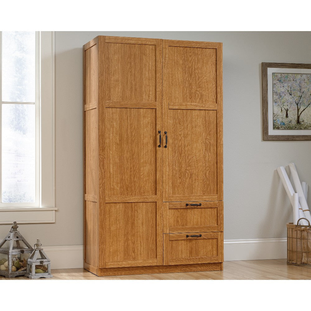 40’’w 2-Door Armoire W/drawers Ho A2 3a