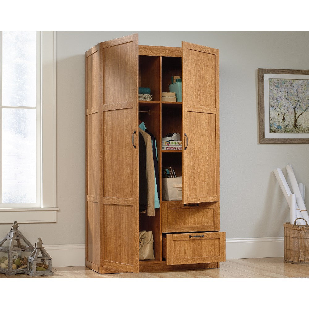40"w 2-Door Armoire W/drawers Ho A2 3a