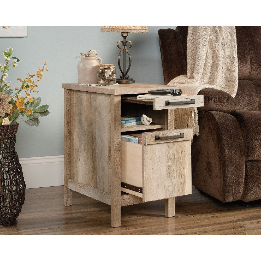 Cannery Bridge Side Table W/drawers Lo