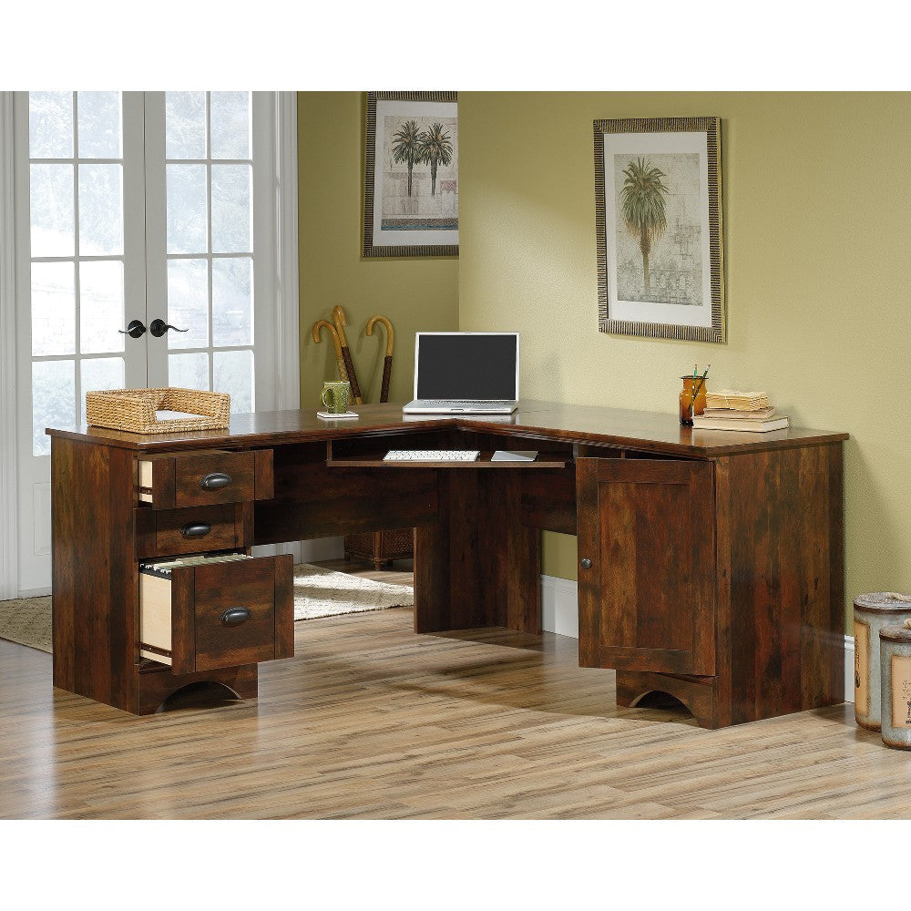 Harbor View Corner L-Desk Cuc A2