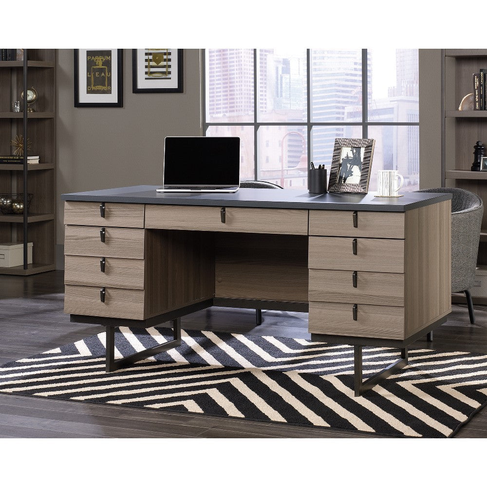 Inter Lux Executive Desk Dia/blk Disc SDR-420629