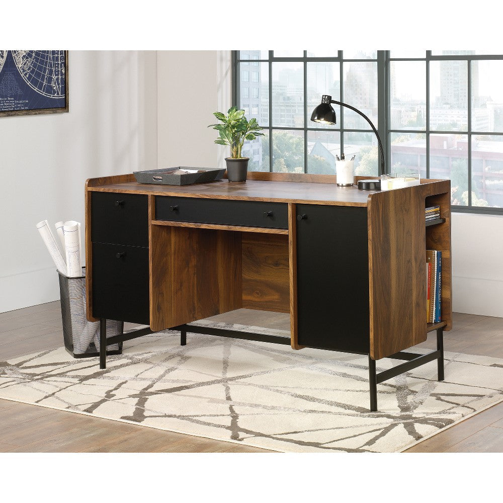 Harvey Park Double Ped Desk Gw Disc SDR-420731