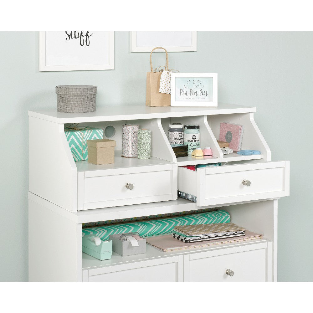 Craft Pro Organizer Hutch White 3a Disc