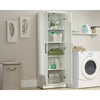 Homeplus 23"w 2-Door Cabinet White 3a