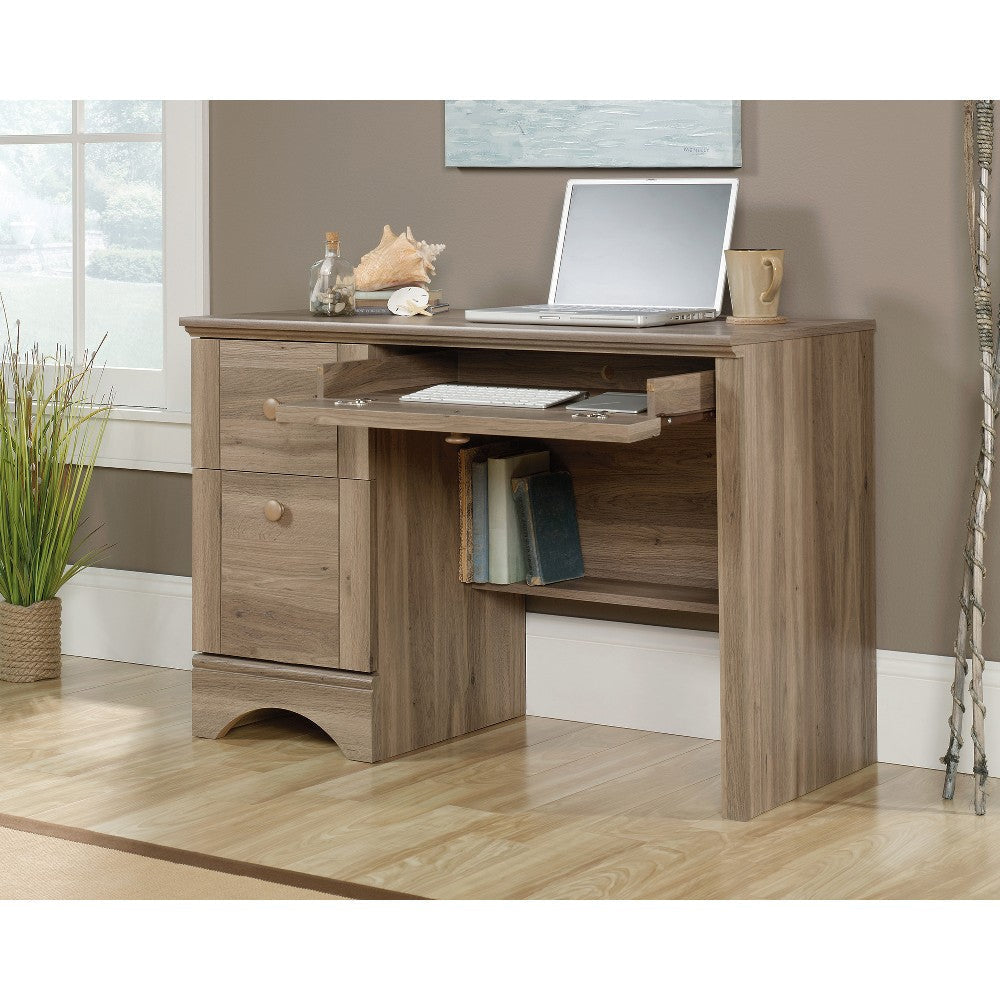 Harbor View Computer Single Ped Desk Sao