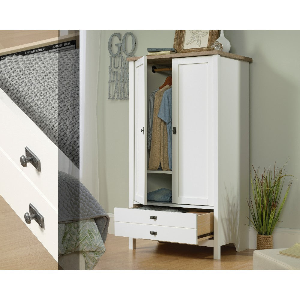 Cottage Road Armoire W/drawer Glw/lo