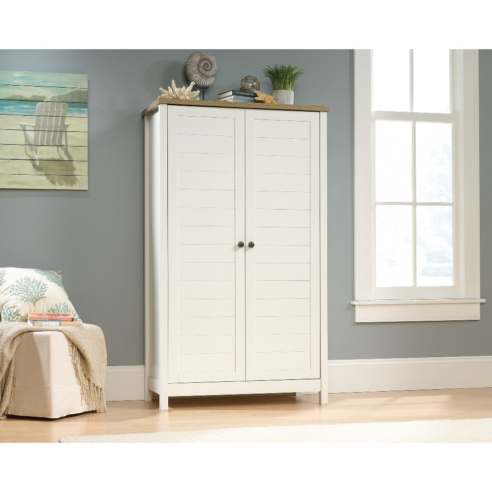 Cottage Road Storage Cabinet White 3a SDR-423509