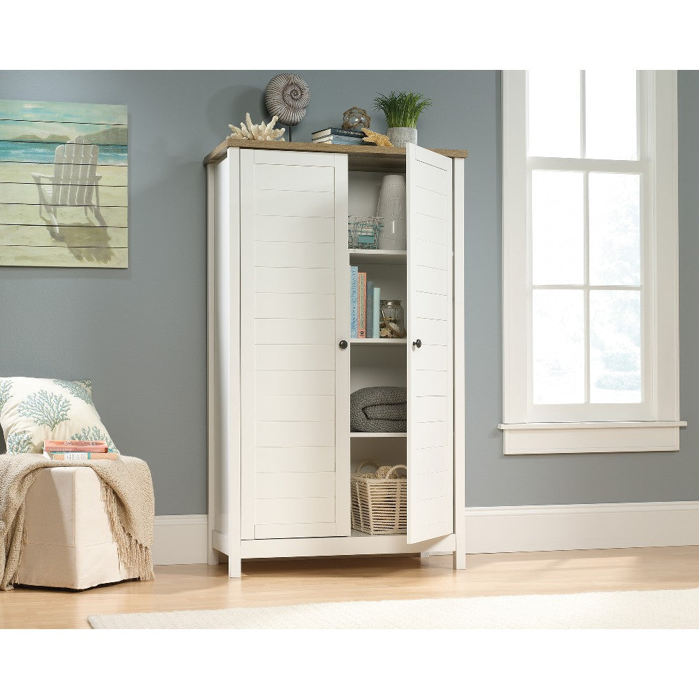 Cottage Road Storage Cabinet White 3a